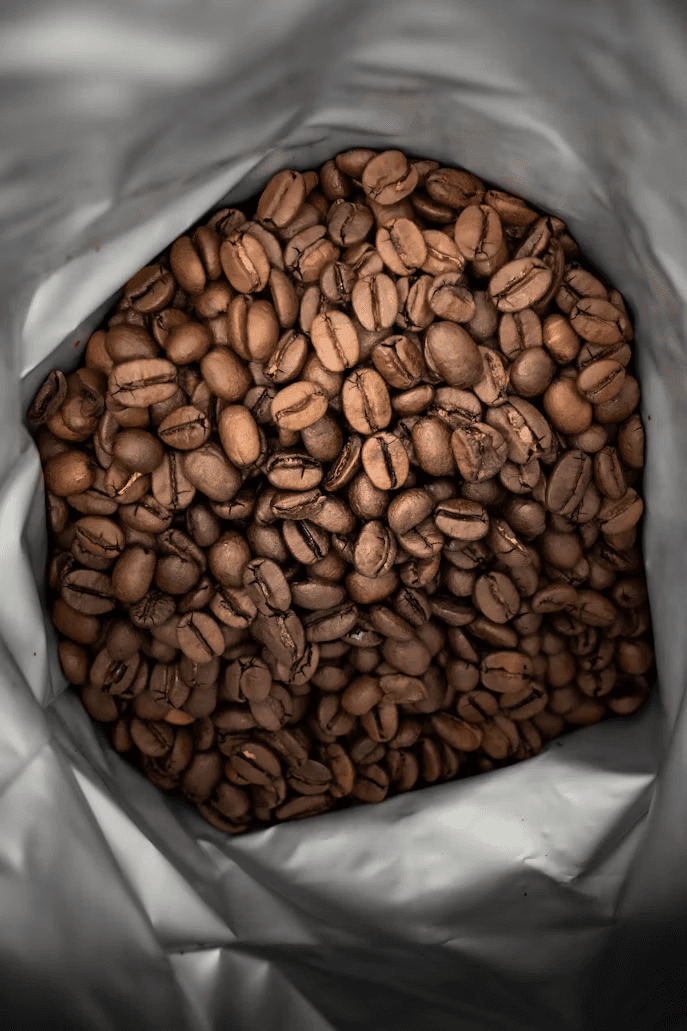 Coffee beans ready for brewing
